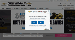 Desktop Screenshot of carterchevrolet.com